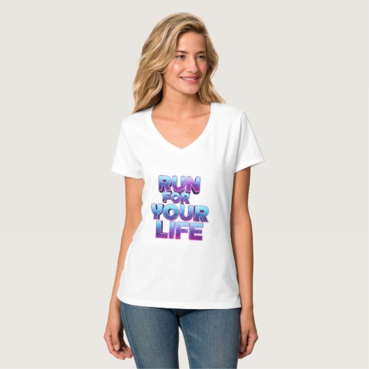Pro Running Motivation Tシャツ (正面フル)