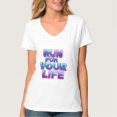 Pro Running Motivation Tシャツ (正面)