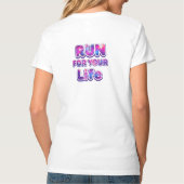 Pro Running Motivation Tシャツ (裏面)