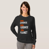 Pro Science Pro Choice Proレスリングレスリングファン Tシャツ (正面フル)