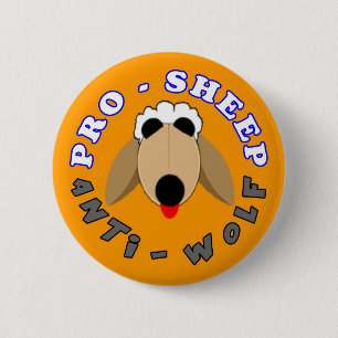 PRO-SHEEP/アンチ – パーフェクトな見知らぬ人 缶バッジ
