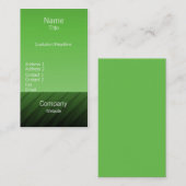 Pro Swirls II名刺、緑 名刺 (正面/裏面)