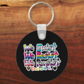 Pro Trans/We Exist Combo  キーホルダー (裏面)