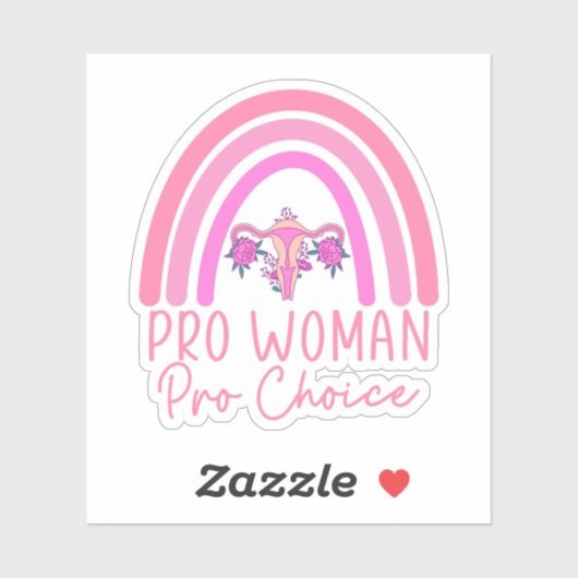 Pro Women Pro Choice，フェミニスト，私の体私の選択 シール (シート)