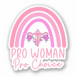 Pro Women Pro Choice，フェミニスト，私の体私の選択 シール