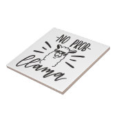 Probのラマのデザイン無し タイル (側面)