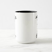 Probのラマを冷却しないで下さい マグカップ (中央)