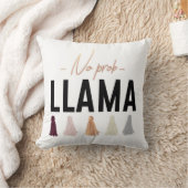 Probのラマ|の金ゴールドのふさ無し クッション (ブランケット)