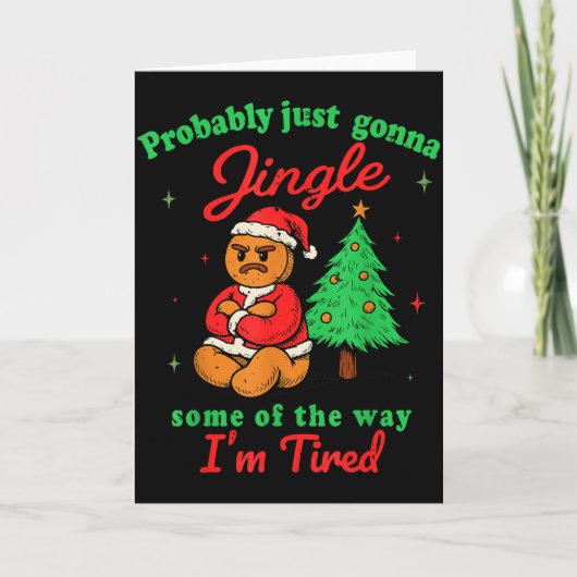 Probably Just Going To Jingle Some Of The Way Chri カード (正面)