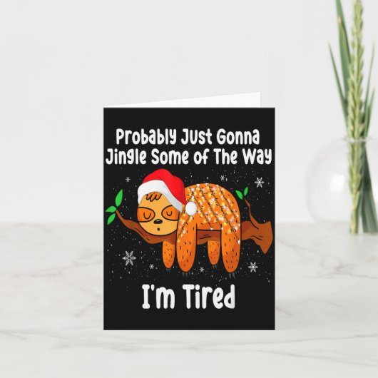 Probably Just Going To Jingle Some Of The Way Funn カード (正面)