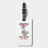 Probably Just Gonna Jingle Some Goose Christmas  ラゲッジタグ (正面縦)