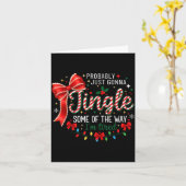 Probably Just Gonna Jingle Some Of The Way I'm Tir カード (黄色い花)