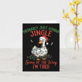 Probably Just Gonna Jingle Some Of The Way I'm Tir カード (黄色い花)