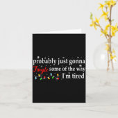 Probably Just Gonna Jingle Some Of The Way I'm Tir カード (黄色い花)