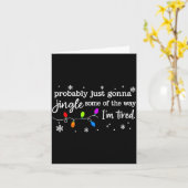 Probably Just Gonna Jingle Some Of The Way I'm Tir カード (黄色い花)