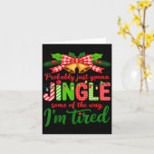 Probably Just Gonna Jingle Some Of The Way I'm Tir カード (黄色い花)