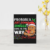 Probably Just Gonna Jingle Some Of The Way Tired C カード (黄色い花)