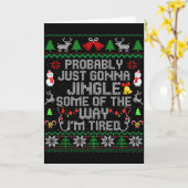 Probably Just Gonna Jingle Some The Way I'm Tired カード (黄色い花)