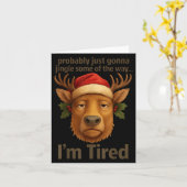 Probably Just Gonna Jingle Some Tired Cool Funny C カード (黄色い花)