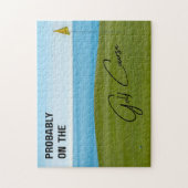 Probably on the Golf Course Golf Lovers ジグソーパズル (縦)