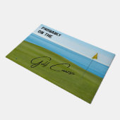 Probably on the Golf Course Golf Lovers Doormat ドアマット (アングル)