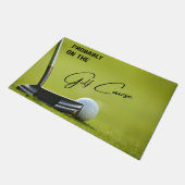 Probably on the Golf Course Golf Lovers Doormat ドアマット (アングル)