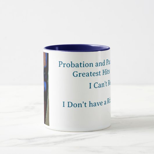 Probation and Parole Greatest Hits coffee mug マグカップ (中央)
