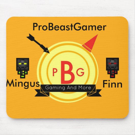 ProBeastGamerのマウスパッド マウスパッド (正面)
