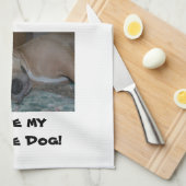 Probie犬の台所タオル キッチンタオル (四つ折り)