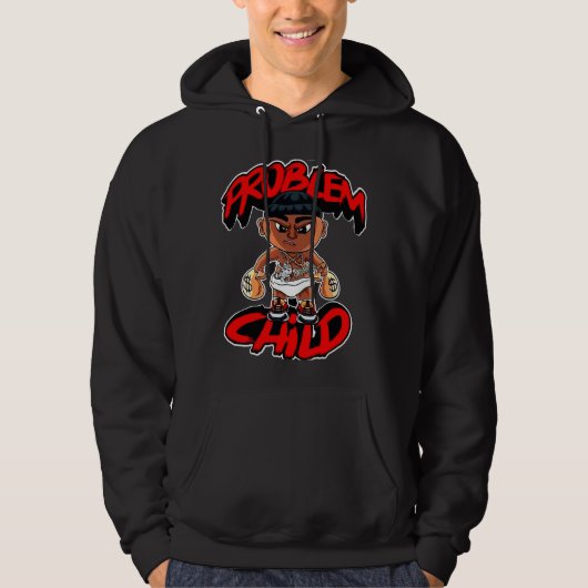 Problem Child ストリートウェア アーバンホーディー パーカ (正面)