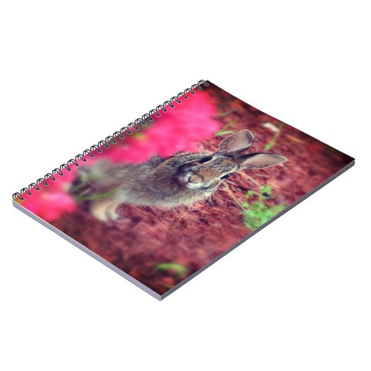 Problem Me Bunny Spiral Journal ノートブック (左側)