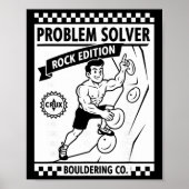 Problem Solver Rock Edition Climbing Wall Fun  ポスター (正面)