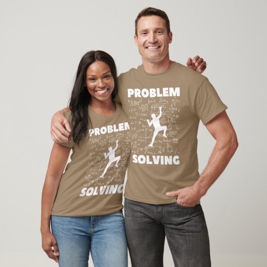 Problem Solving Climber Rock Climbing Tシャツ (ユニセックス)