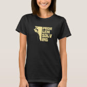 Problem Solving Graphic Bouldering Rock Boulder Cl Tシャツ (正面)