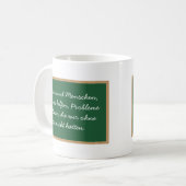 Probleme lösen, die wir nicht hätten コーヒーマグカップ (正面左)