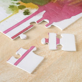 Proboscis Monkey in Watercolors REF39 - Watercolor ジグソーパズル (側面)