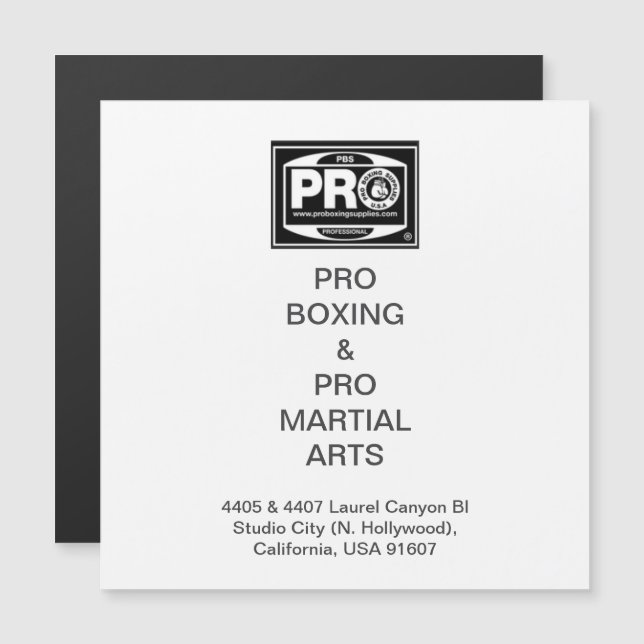 #PROBOXINGと#PROMARTIALARTS (正面/裏面)