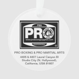 #PROBOXINGと#PROMARTIALARTS オーナメント