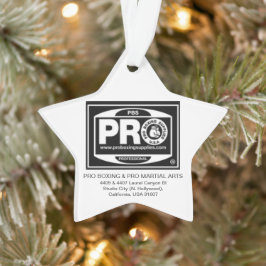 #PROBOXINGと#PROMARTIALARTS オーナメント