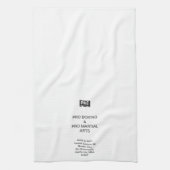 #PROBOXINGと#PROMARTIALARTS キッチンタオル (縦)