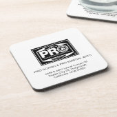 #PROBOXINGと#PROMARTIALARTS コースター (左側)