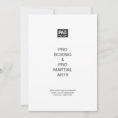 #PROBOXINGと#PROMARTIALARTS シーズンカード (正面)
