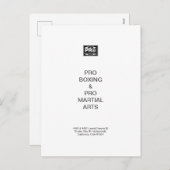 #PROBOXINGと#PROMARTIALARTS シーズンポストカード (正面/裏面)