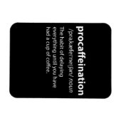 Procaffeinationディクおもしろいショナリ定義 マグネット (横)