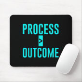 Process Greater Than Outcome Growth Mindset Motiva マウスパッド (マウス)