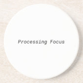 Processing Focus Minimalist Coaster コースター (正面)