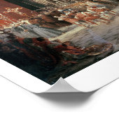 Procession in Seville Cathedral, 1833 (oil on canv ポスター (角)