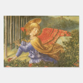 Procession of the Magi Angel by Benozzo Gozzoli ラッピングペーパーシート (正面)