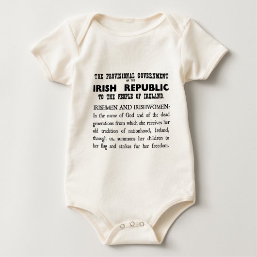 Proclamation.png ベビーボディスーツ (正面)