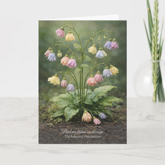 Procrastina indecisa The Indecisive Procrastinator カード (正面)
